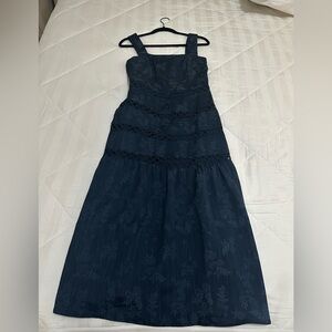 Adelyn Rae Midnight Blue Dress